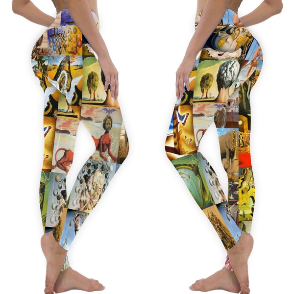 Salvador Dali Leggings