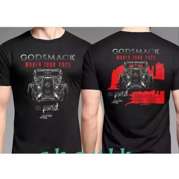 Godsmack World Tour 2025 T-Shirt-image