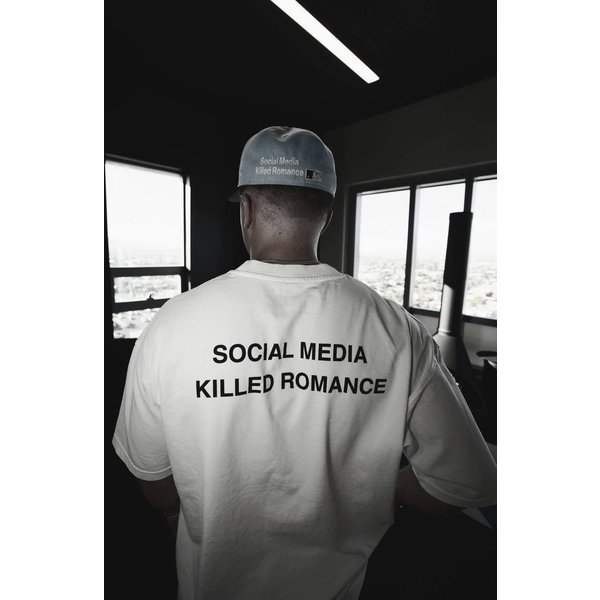 Social Media Killed Romance Unisex Heavy Cotton Tee - Culture - New Generation Shirt-image