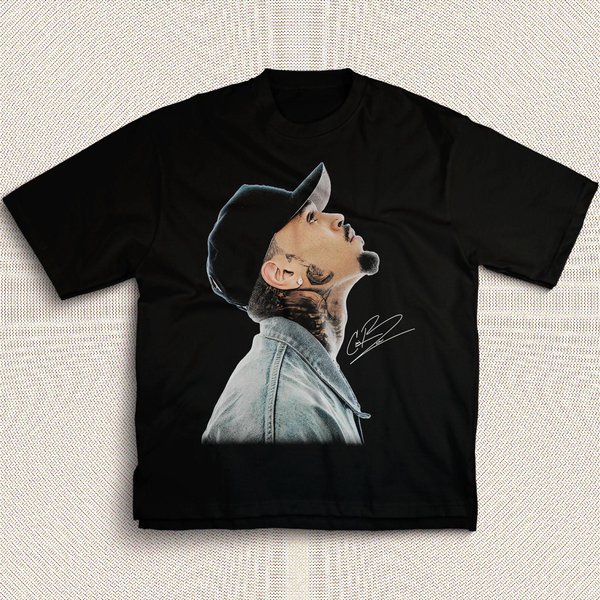 Chris Brown T-Shirt | High Quality | Vintage Hip Hop Music-image