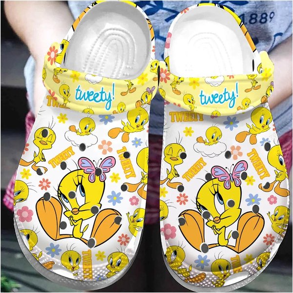 Cute Tweety Bird Clogs, Lover Tweety Bird Clogs