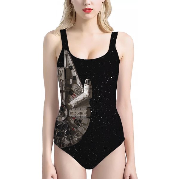 Millennium Falcon Inspired One Piece Swimsuit-image