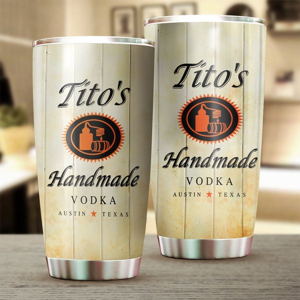Titos Vodka 20 Oz Tumbler, Titos Vodka Stainless Tumbler-image