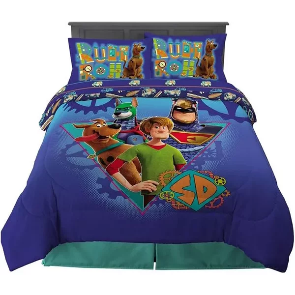 Scooby Doo Cartoon Character Bedding Set-image