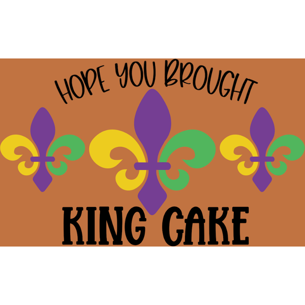 Welcome Mardi Gras Masks Doormats, Housewarming Gift
