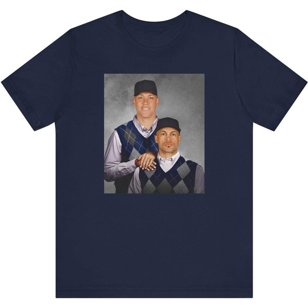 New York Baseball Aaron Judge And Giancarlo Stanton Step Brothers Funny Unisex T-Shirt-image