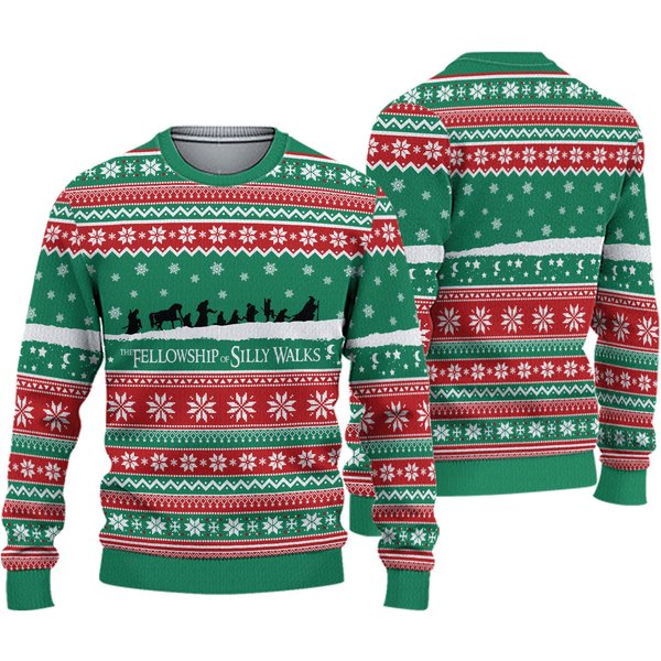 Lotr Ugly Christmas Sweater, Lotr Ugly Sweater