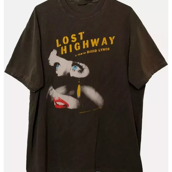 Lost Highway David Lynch Movie Shirt Black Unisex-image