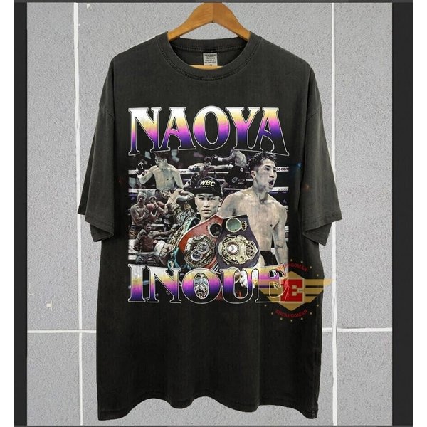 Naoya Inoue, Boxing Shirt, Classic 90S Graphic Tee, Unisex, Naoya Inoue Vintage Bootleg-image