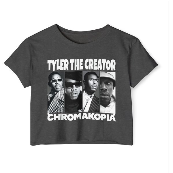 Tyler The Creator Chromakopia Tour Crop Shirt-image
