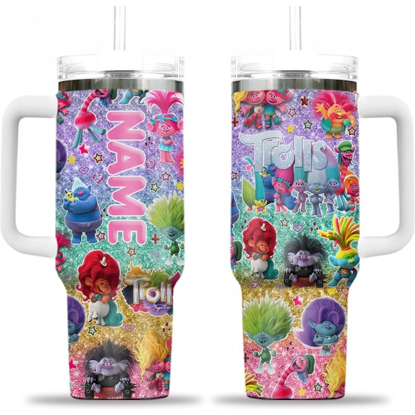 Personalized Halloween Trolls 40Oz Tumbler-image