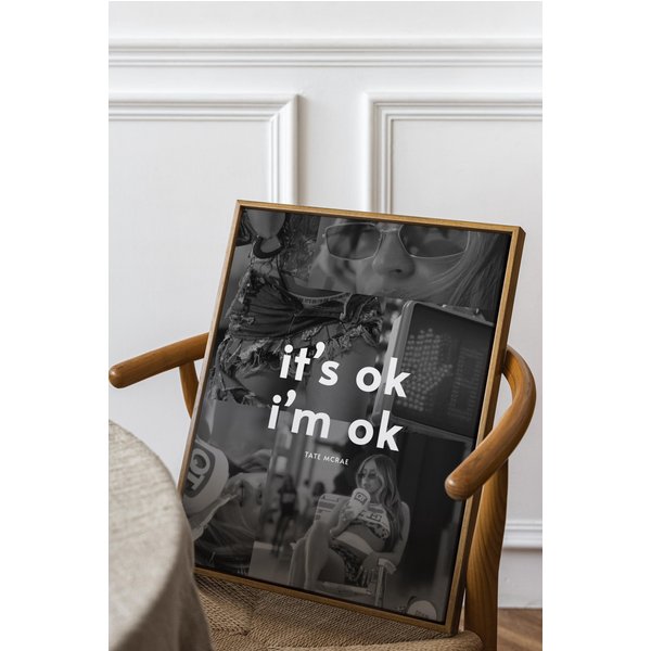 Tate Mcrae, It's Ok I'm Ok, Miss Possessive Tour, Think Later, Wall Print-image
