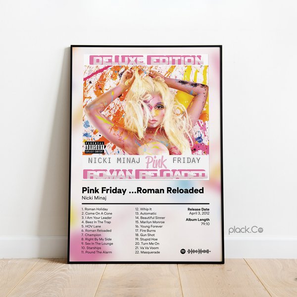 Nicki Minaj - Pink Friday Roman Reloaded Poster-image
