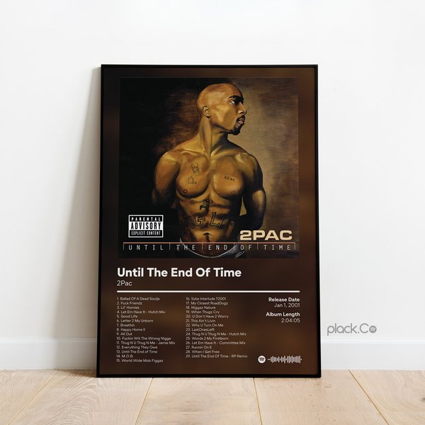 2Pac - Until The End Of Time Poster-image