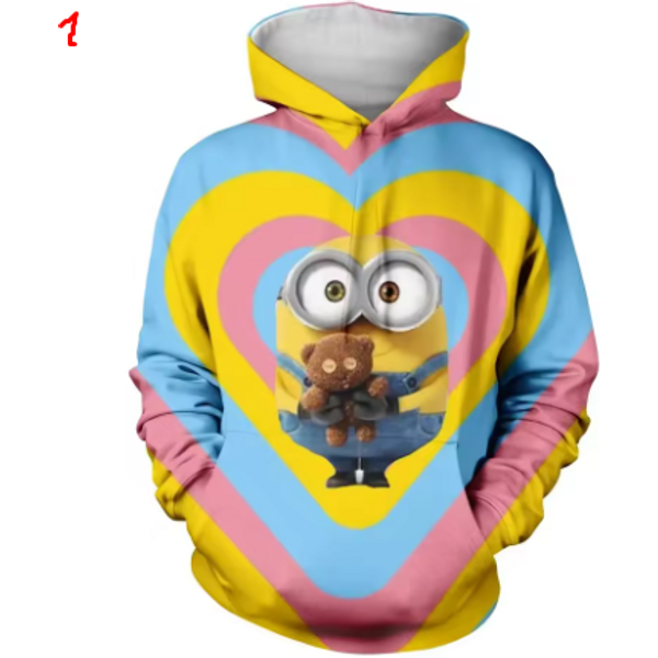 Autumn And Winter Minions 3D Hoodie-image