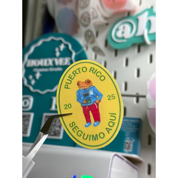 Dtmf Concho Sticker. Bad Bunny-image