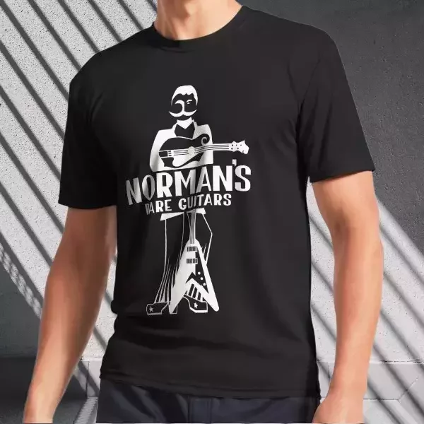 Normans Rare Guitars Active T-Shirt Logo Men's T-Shirt-image
