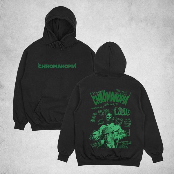 Tyler The Creator Hoodie, Limited Edition Chromakopia Album Hoodie-image