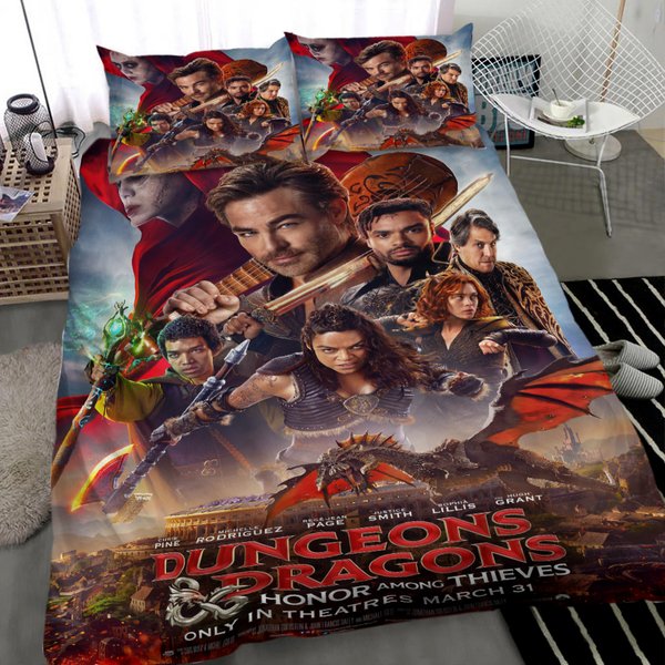 Dungeons-dragons-honor-among-thieves Bedding Duvet Cover Set