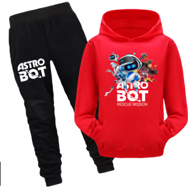 Game Astro Bot Hoodie Autumn Boys Astrobot Playroom Hoodie Jogger Sets
