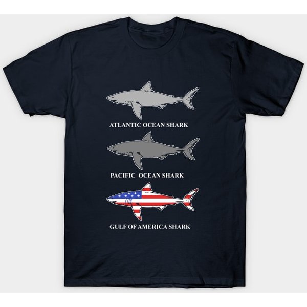 Gulf Of America Shark - Gulf Of America - T-Shirt Ts098-image