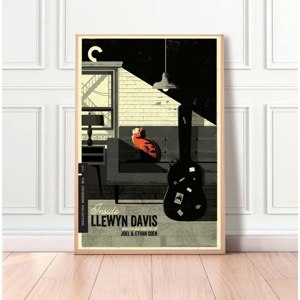 Inside Llewyn Davis Film Classic Movie Home Decor Canvas Poster-image