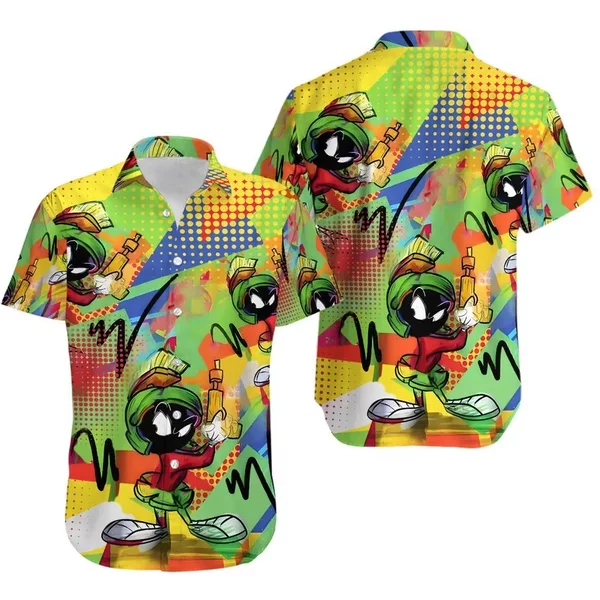 Marvin The Martian Hawaiian Shirt-image