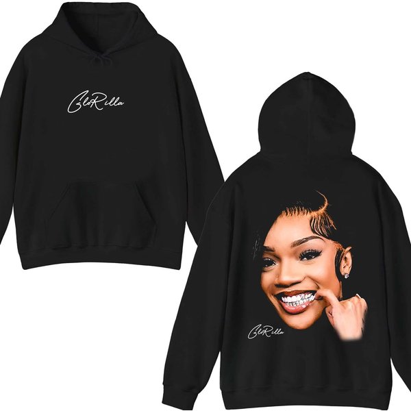 Glorilla Vintage Style 90's Bootleg Hoodie, Glorilla Rapper Hoodie