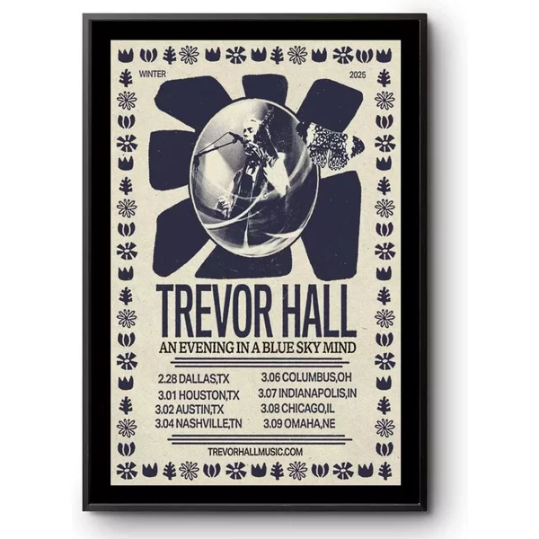 Trevor Hall Winter Tour 2025 Poster-image