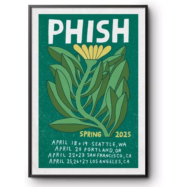 Phish Spring 2025 Tour Poster-image
