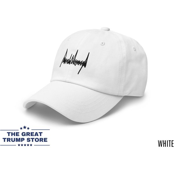 Trump Cap Trump Signature Dad Hat Trump Gift For Dad Birthday Gift For Him Trump Fathers Day Gift-image