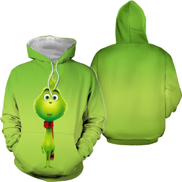 The Grin Christmas Hoodie, 3D Hoodie-image