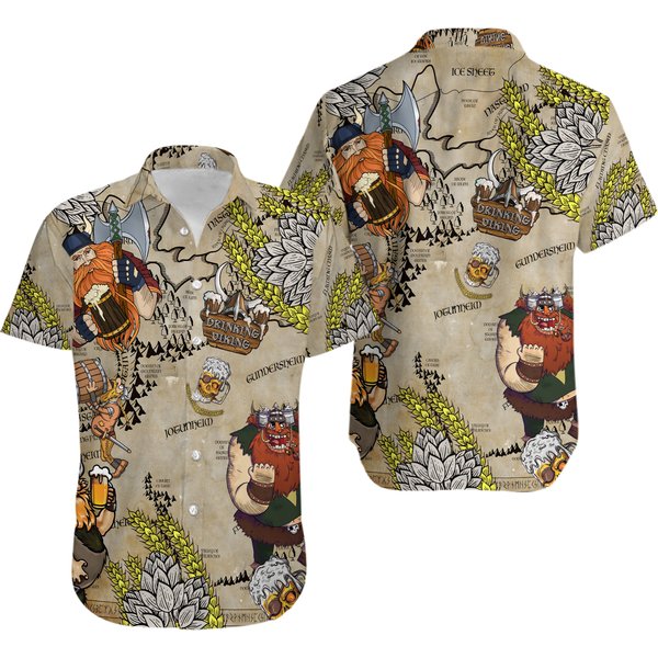 Beer Viking Drinking Beer, Beer Shirt-image