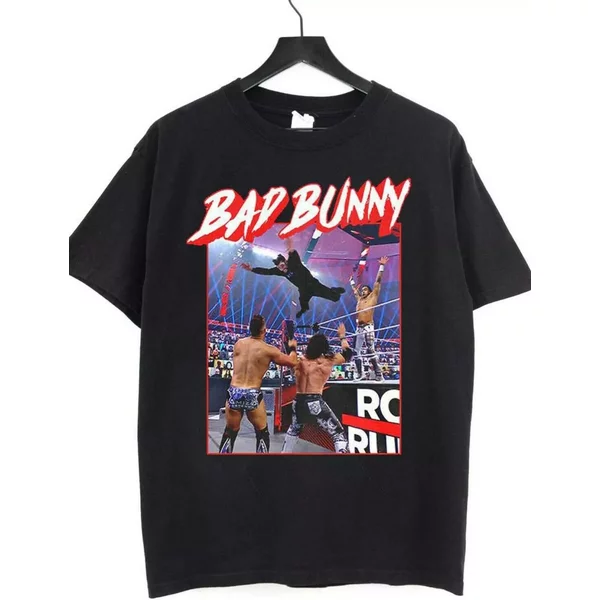 Bad Bunny Royal Rumble Splash T-Shirt, Bad Bunny Fans Gifts, Royal Rumble Splash-image