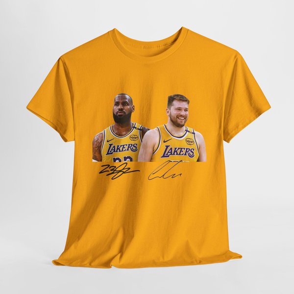 Luka Doncic Lebron James Tee Luka Doncic T Shirt-image
