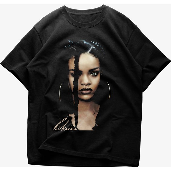 Rihanna T-Shirt, Rihanna Braids Tee, Concert Merch-image