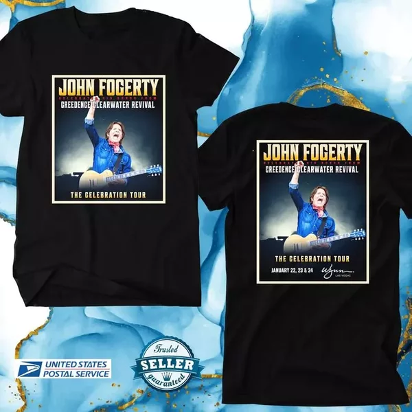 John Fogerty The Celebration Las Vegas Tour 2025 Shirt-image