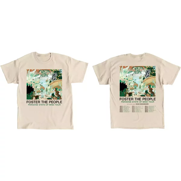 Foster The People Paradise State Of Mind Tour 2025 Shirt-image