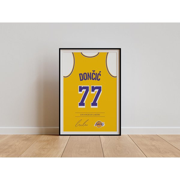 Luka Doncic Jersey Poster-image
