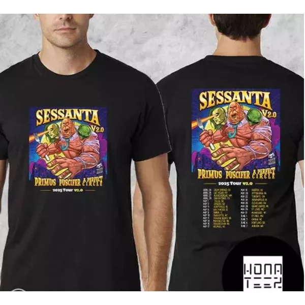 A Perfect Circle And Primus And Puscifer Sessanta V2.0 Tour 2025 Fan Gifts Shirt-image