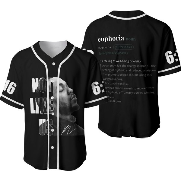 Kendrick Lamar Jersey 3D Shirt Kendrick Lamar Not Like Us 6-16 Gift-image