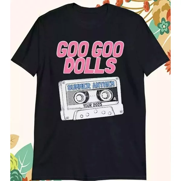 Goo Goo Dolls Summer Anthem Tour 2025 T Shirts-image