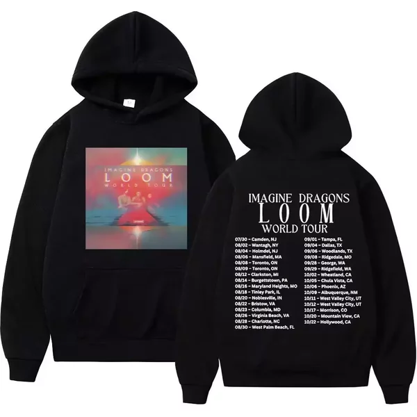 Imagine Dragons Loom World Tour 2024 Hoodie For Fans Double-sided