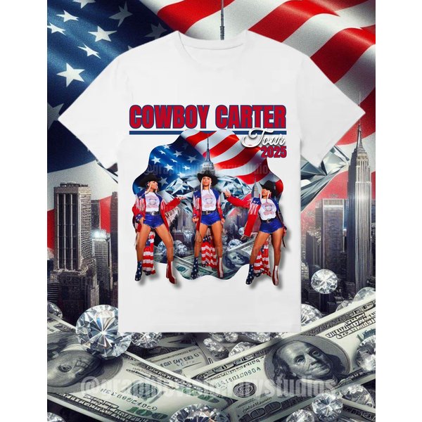 Cowboy Carter Tour 2025 T-Shirt | Beyonce-image