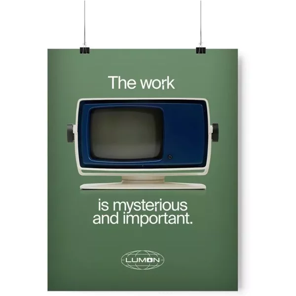 Severance Poster - The Work Is Mysterious And Important Premium Poster-image