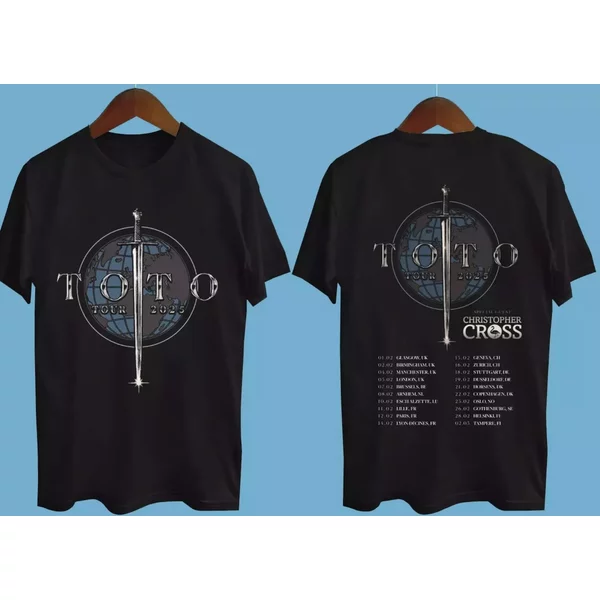 New Toto Band 2025 Tour 2 Side Shirt-image