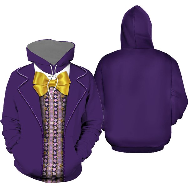 Christmas Willy Wonka Hoodie Jogger, Charlie And The Chocolate Factory Shirt