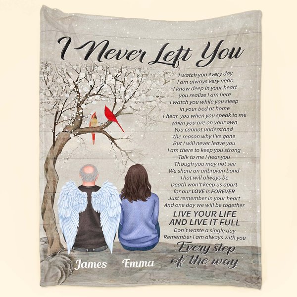 I Never Left You - Personalized Memory Blanket-image