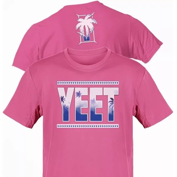 Jey Uso Yeet Bloodline Pink T-Shirt-image