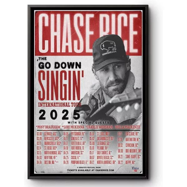 Chase Rice Tour 2025 Us Poster-image